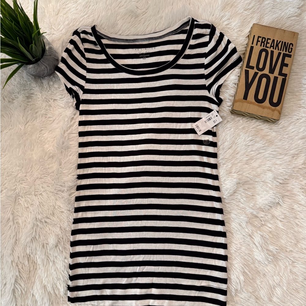 NWT The Limited Stripped Top / Shirt / Blouse